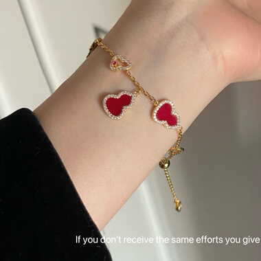 S925纯银爆款福禄白贝葫芦手链红玛瑙小葫气质轻奢宫廷风高级