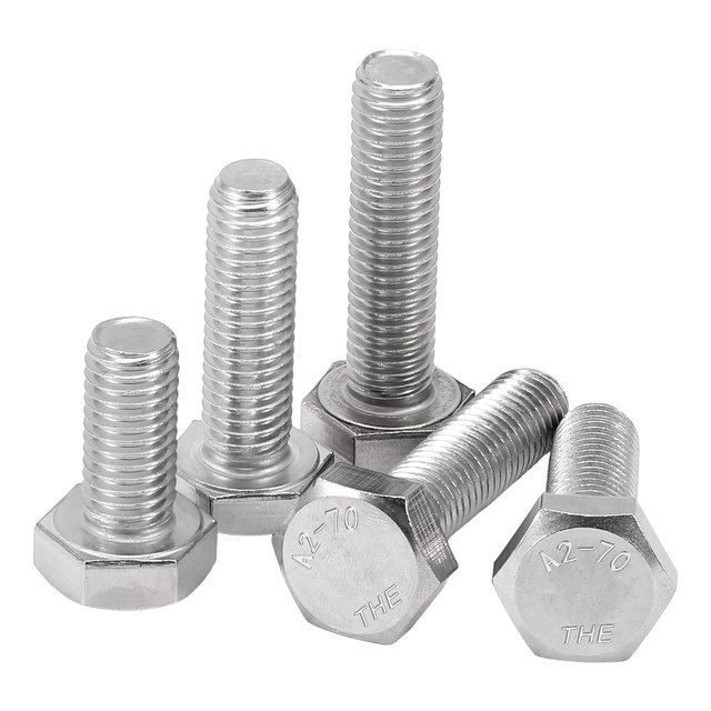 Dongming 304 full teeth outer hexagon bolt