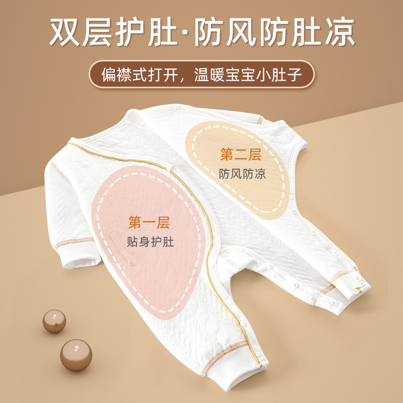 婴儿衣服春秋初生套装新生儿礼盒 彩婴房婴儿礼盒