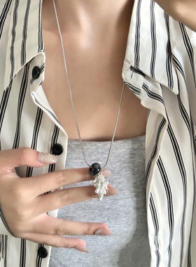 unbeaten韩国ins风天然石项链