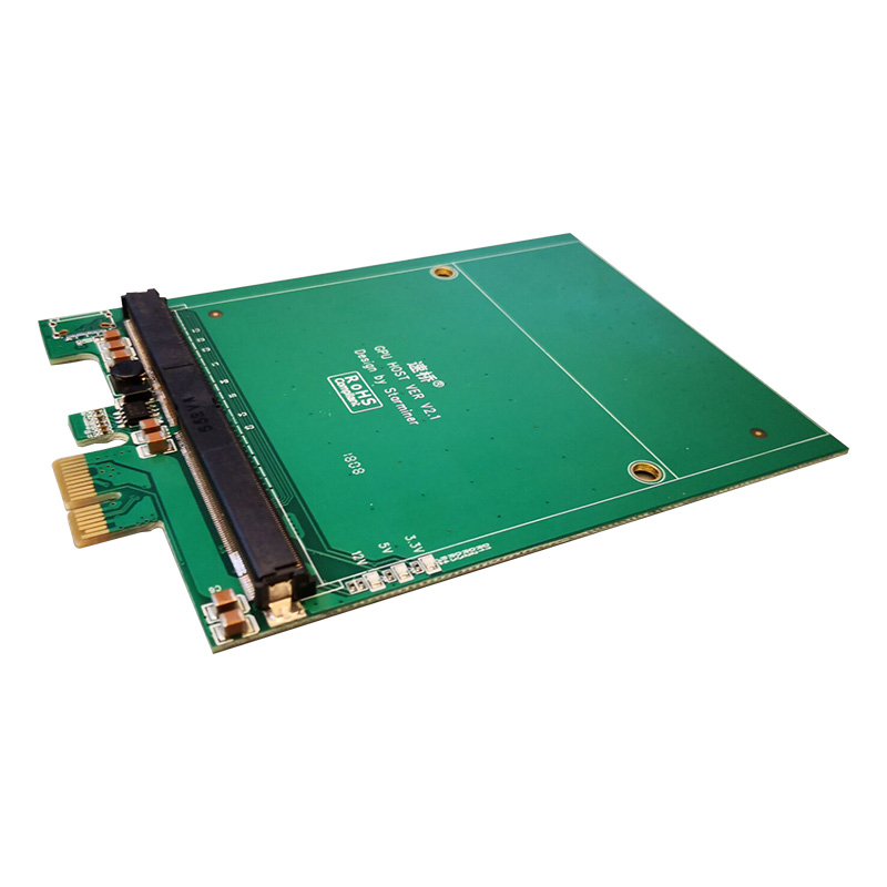 速桥全新pci-e转MXM3.0显卡扩展卡 mini pci-e转MXM3.0显卡转接卡-图3