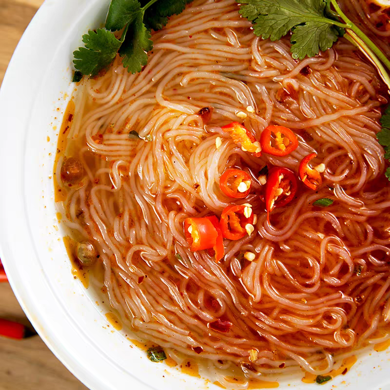 顶大酸辣粉袋装方便粉丝根号三酸辣粉非油炸速食粉丝宿舍夜宵泡面 - 图3