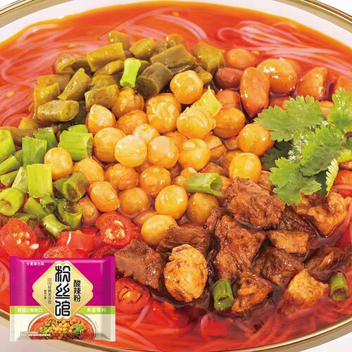 今麦郎光华粉丝馆够味酸辣粉冲泡方便速食宿舍免煮泡面夜宵零食品 - 图2