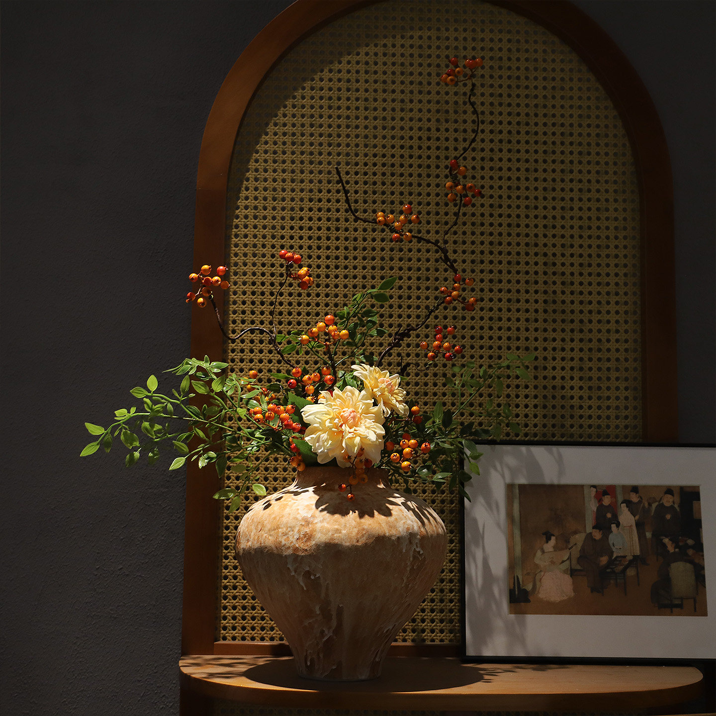 陶瓷花瓶宋代美学禅意摆件民宿酒馆家居玄关高级设计推荐法式装饰,淘宝优惠券,粉丝福利购,淘宝优惠卷