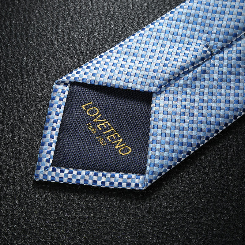 领带男士正装职业8cm商务面试休闲韩版浅蓝手系/拉链任选礼盒装,淘宝优惠券,粉丝福利购,淘宝优惠卷