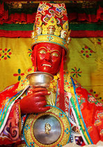 The Knot Real Body Purple Portrait is dedicated to Tibetan Buddhist statues Painted Photographic Paper Plastic plastic Plastic Pendulum Table Donka Like Custom