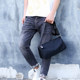 Men's bag shoulder bag women's crossbody bag men's casual fitness bag cylinder bag women's student trendy sports cross bag