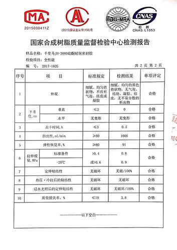 千里马3880硅酮耐候胶黑色瓷白幕墙外墙石材工程防水结构密封胶 - 图3