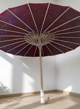 日月同错海山了COS伞 道具武器游戏伞动漫片刻长生撑花伞绸布伞