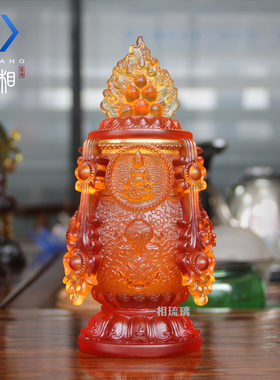 一相琉璃古法琉璃财神
