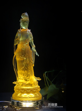 琉璃佛像摆件日光菩萨东方