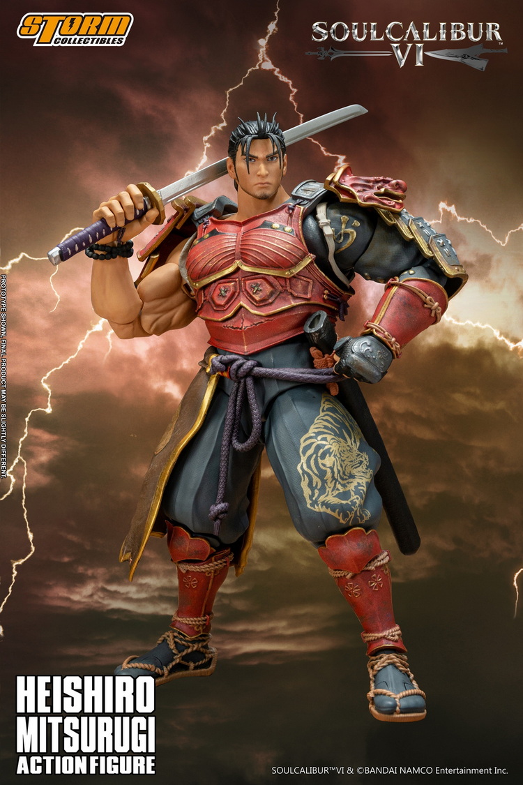 现货 ST Storm Toys SOULCALIBUR VI 灵魂能力6 御剑平四郎 人偶 - 图1