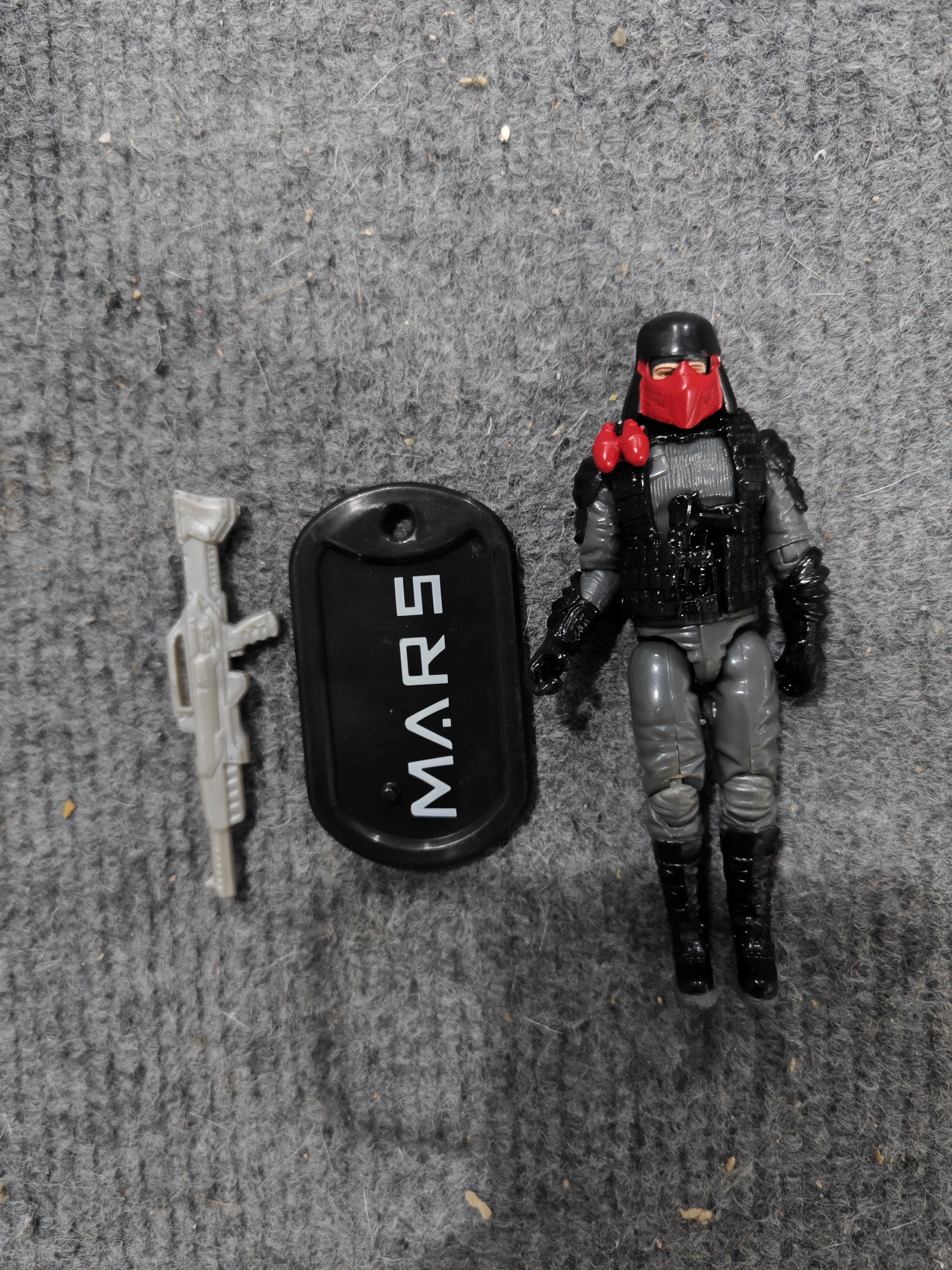 现货 孩之宝 特种部队 1/18 3.75寸 M.A.R.S作战小队 兵人 人偶 - 图0