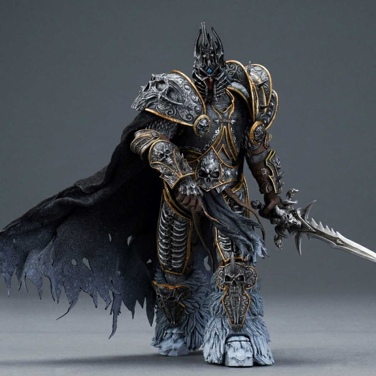 预售 Titan Toys 1/12 TT001魔兽冰霜骑士布衣可动人偶-图2