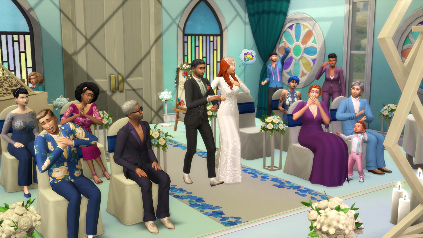 正版模拟人生4婚旅奇缘 我的婚礼 Sims 4 with My Wedding Storie - 图2