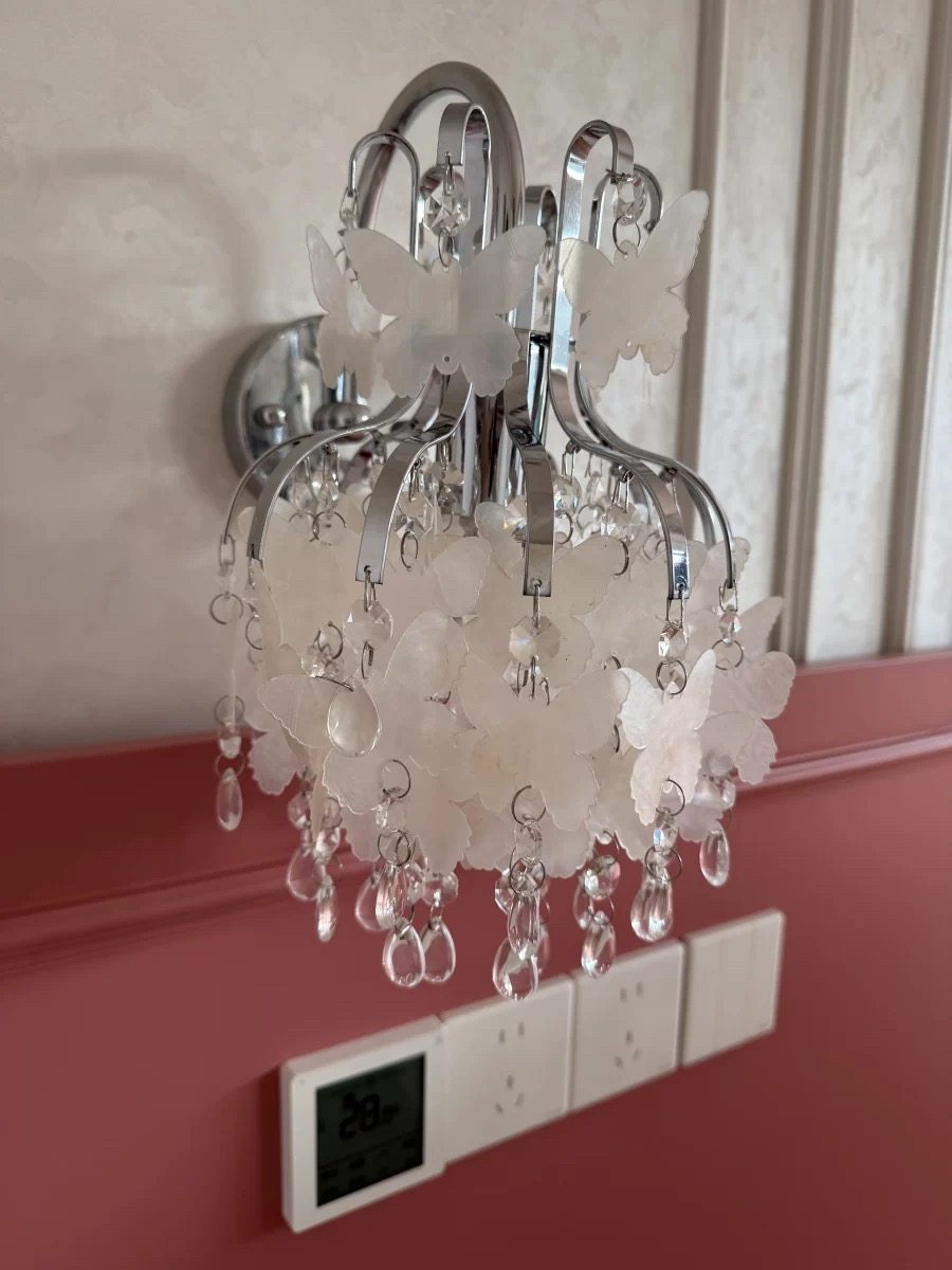 茶栗法式中古风蝴蝶贝壳壁灯美式复古走廊入户卧室床头装饰飘窗,淘宝优惠券,粉丝福利购,淘宝优惠卷