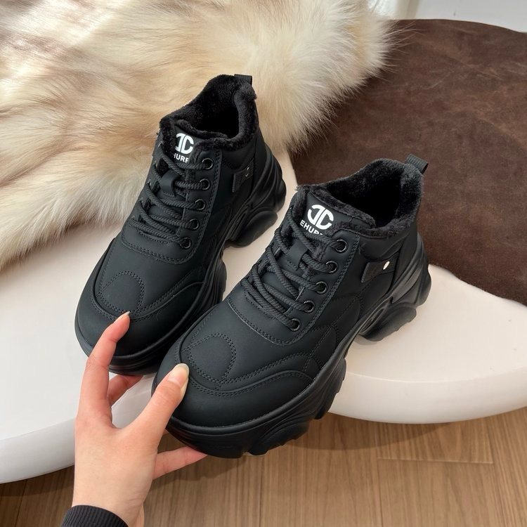 JEHURFIE纪华菲大长腿厚底水上漂显瘦老爹鞋增高女加绒休闲运动鞋,淘宝优惠券,粉丝福利购,淘宝优惠卷