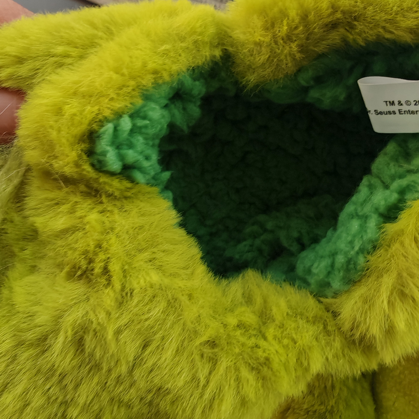 可爱怪兽毛绒居家棉拖鞋男士绿色防滑软底保暖懒人鞋室内地板袜,淘宝优惠券,粉丝福利购,淘宝优惠卷