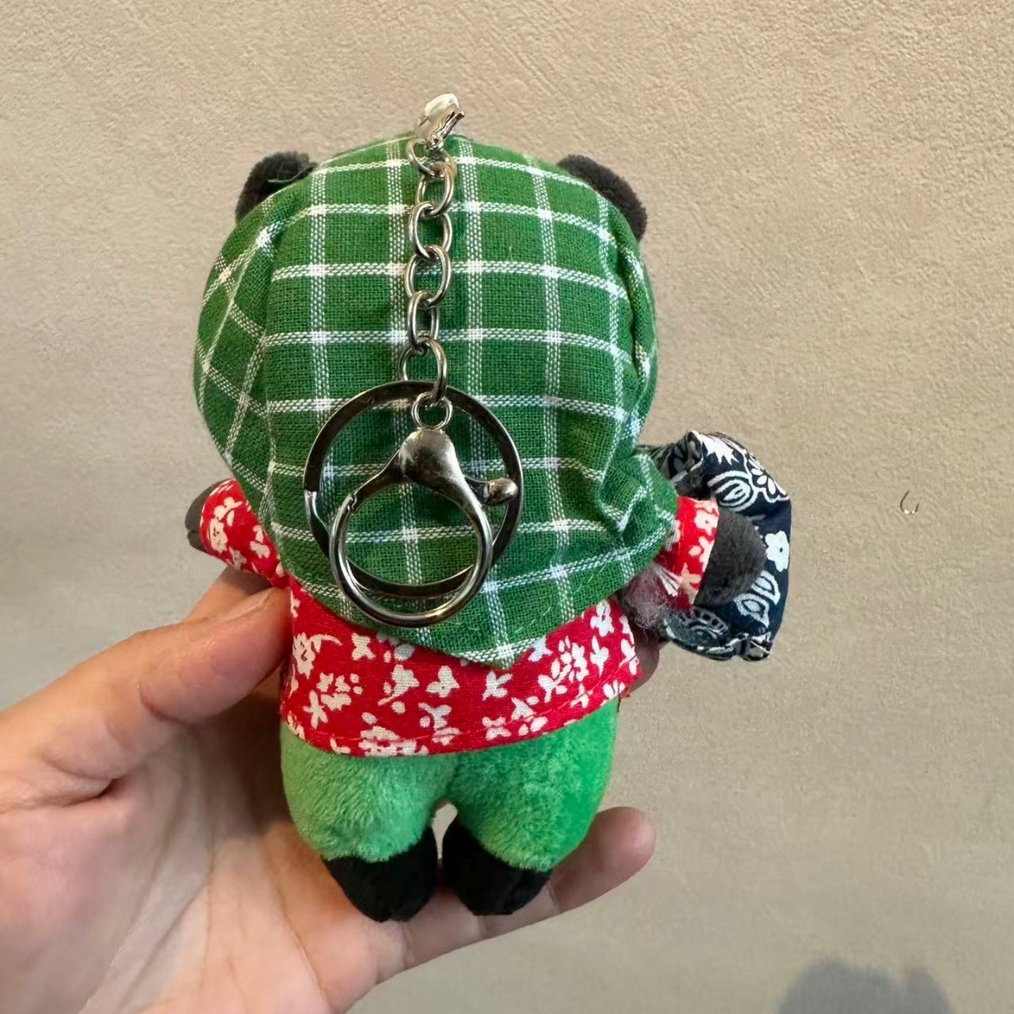 可爱熊猫挂件玩偶毛绒公仔钥匙扣冬装棉衣裤子熊猫背书包包小挂饰,淘宝优惠券,粉丝福利购,淘宝优惠卷