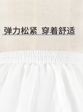 Lolita裙撑60CM长款汉服暴力软纱