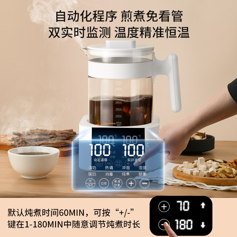 中药电煎壶煎药壶熬药全自动砂锅熬中药家用药罐恒温烧水养生壶