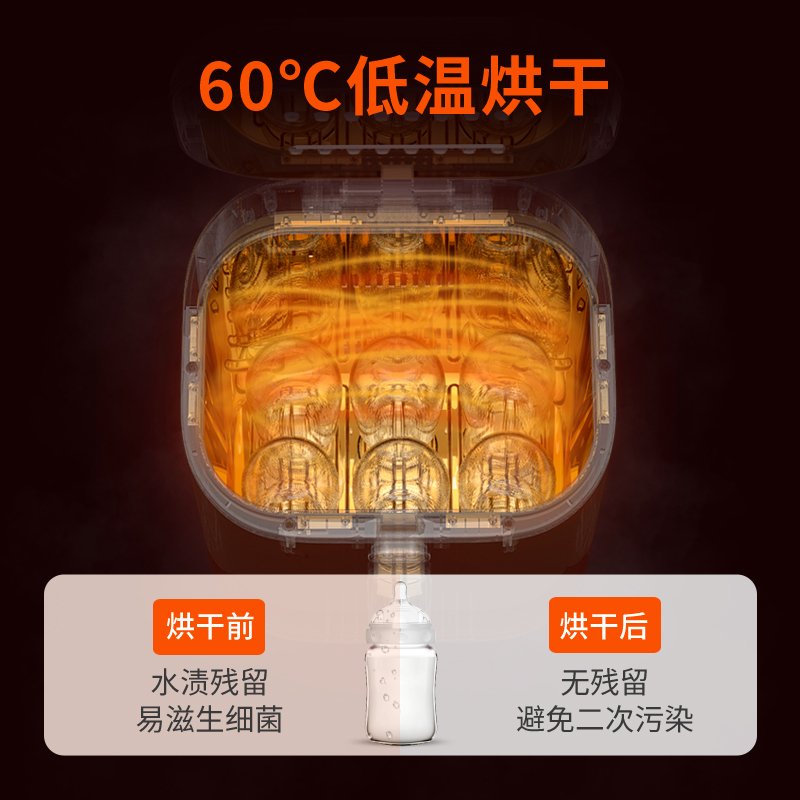 全安堂旗舰店紫外线杀菌奶瓶消毒器带烘干二合一婴儿锅柜专用玩具煮机一体小型2