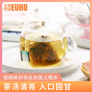 优禾生活蜜桃乌龙茶白桃乌龙茶水果茶包冷泡茶三角茶包组合袋泡茶