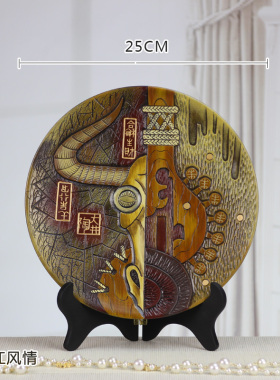 民族风陶瓷工艺品摆件家居装饰