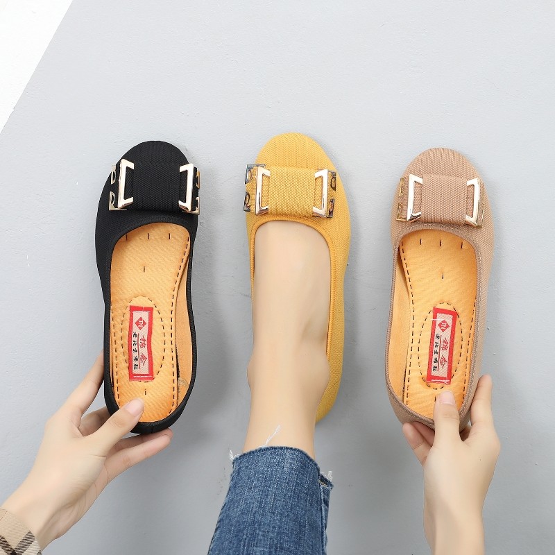 老北京布鞋女鞋平底平跟单鞋休闲鞋子女工作鞋软底妈妈鞋豆豆鞋女,淘宝优惠券,粉丝福利购,淘宝优惠卷