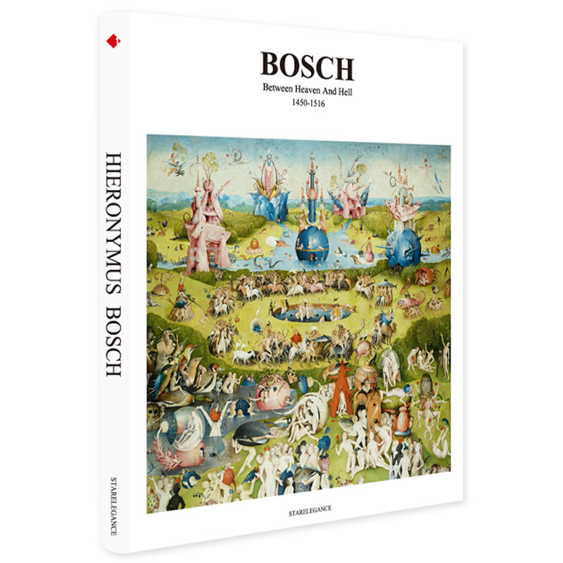 希罗尼穆斯博斯作品集画册 BOSCH波希绘画素描画集绘画荷兰画家大师超现实主义临摹经典艺术插画手稿速写收藏图书籍港台原版进口_虎窝淘