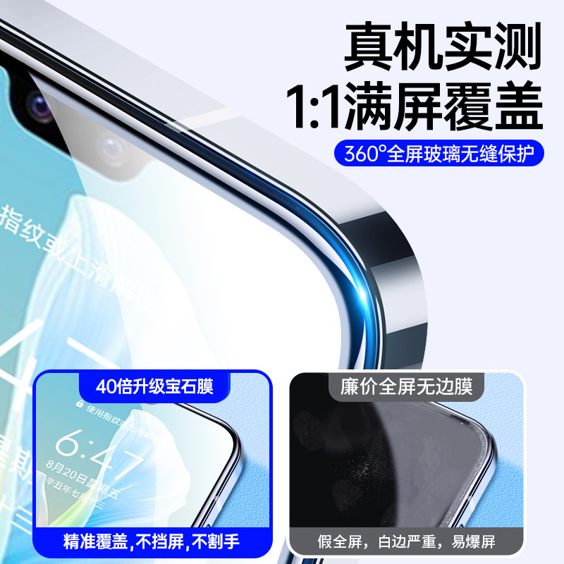 适用vivos10钢化膜s10pro手机膜s10e全屏覆盖vivo新款s10高清防指纹vivis护眼抗蓝光viv0s新品防爆5g保护贴膜 - 图0