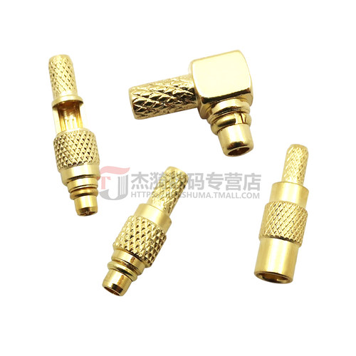 MMCX公头 MMCX-JW-1.5 MMCX-J-K-1.5压接RG316馈线接头 直角弯头 - 图2