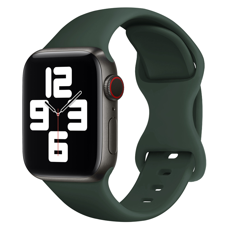 适用applewatch表带硅胶运动苹果手表带iwatch9创意可爱男女49潮7代ultra通用41/44/45mm高级配件42夏天 - 图3