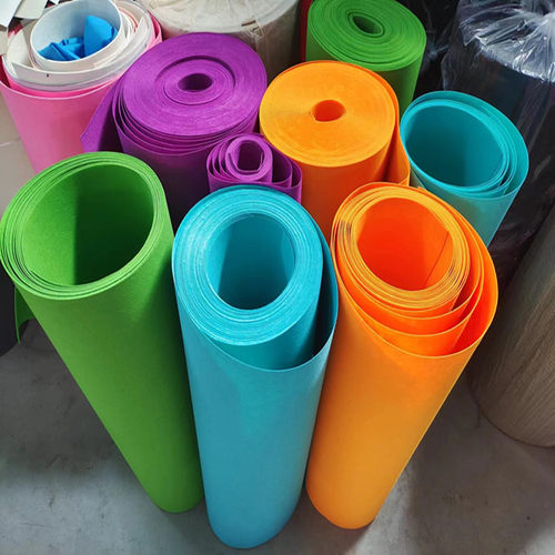 彩色毛毡布不织布diy幼儿园环创主题背景墙作品展示背胶毛毡布料 - 图0