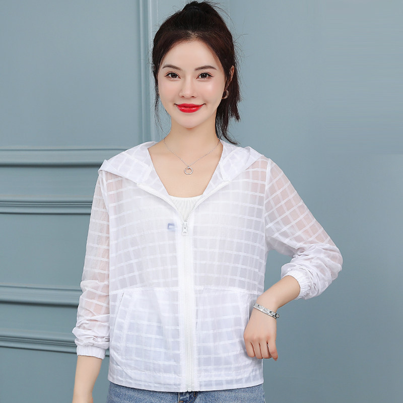 2023夏天新款百搭显瘦短款防晒衣 呦咔短外套