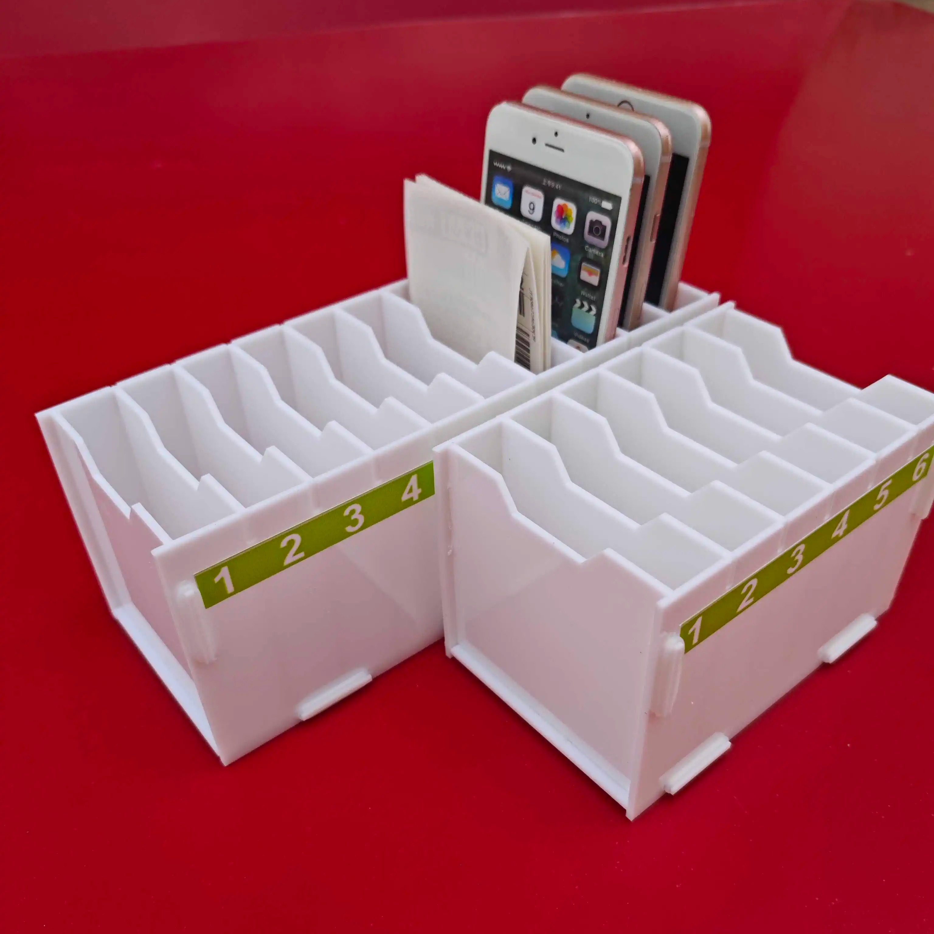 手机收纳盒保管架箱快递单钢化膜工具卡片桌面收纳整理亚克力透明,淘宝优惠券,粉丝福利购,淘宝优惠卷