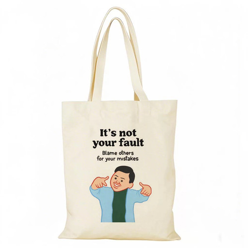 Joan Cornellà帆布包香港展打工人正流行帆布袋定制环保购物袋 - 图0