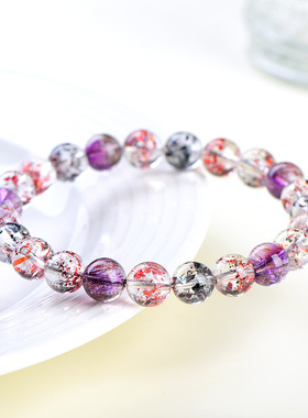 久雅水晶收藏级仙女超七聚宝盆手