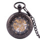 Fully automatic mechanical pocket watch retro nostalgic carved spring