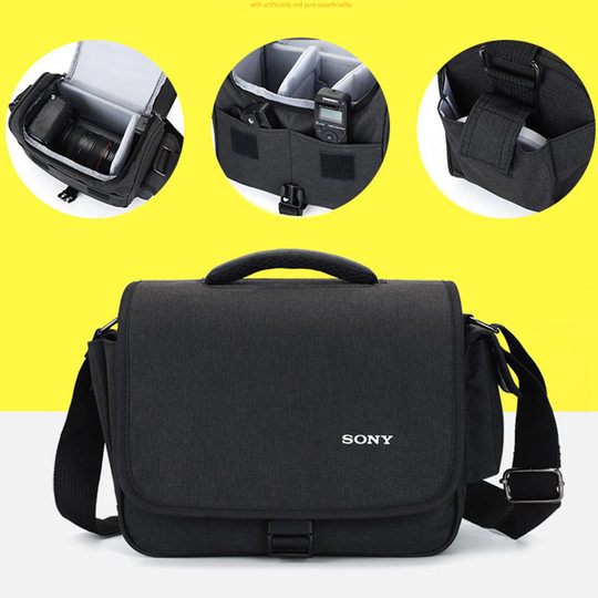 索尼相机包zve10a6400a6000a7m4/3/R5单肩微单单反便携摄影包ZV1f