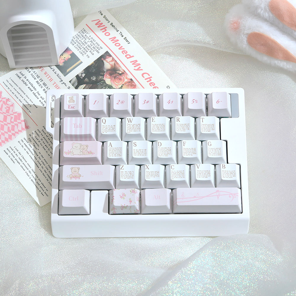 ZUOYA HE30磁轴单手键盘打瓦小键盘瓦罗兰特可爱电竞 - 图3