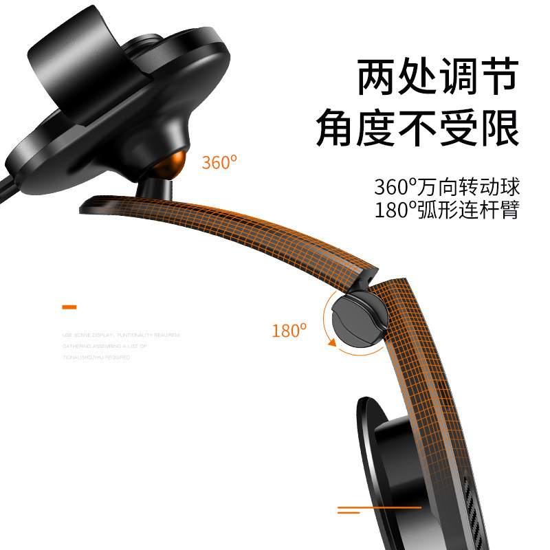 乐益粘贴式铝合金手机车载支架中控台汽车专用货车固定导航支架,淘宝优惠券,粉丝福利购,淘宝优惠卷