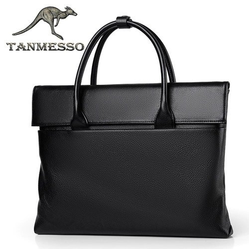 Кенгуру, мужской портативный кожаный ноутбук для документов для отдыха, из натуральной кожи, бизнес-версия, воловья кожа