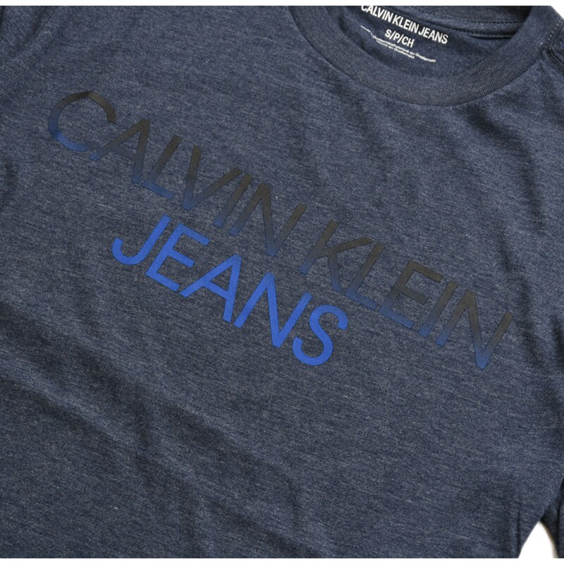 清仓calvin klein短袖圆领宽松上衣 pop海外T恤