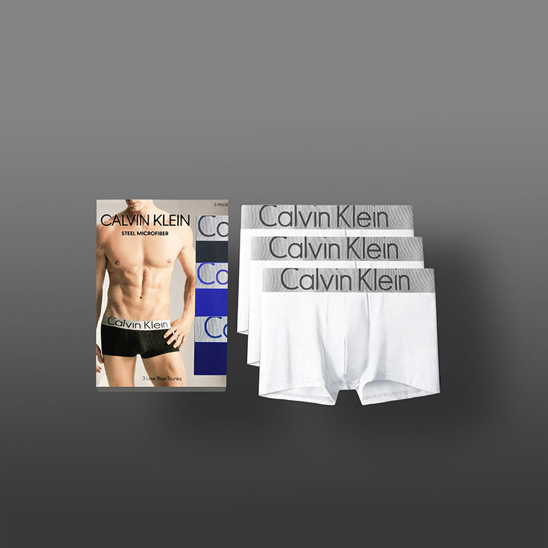 美国calvin klein男士ck四角裤头 pop海外内裤