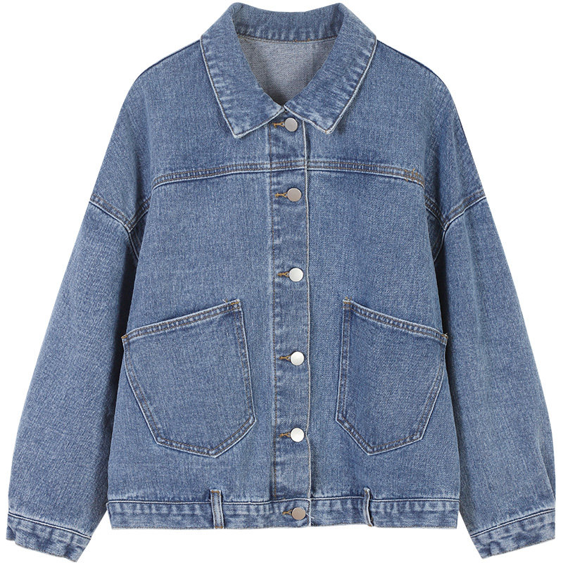 蜜妃儿短款牛仔百搭2020春秋牛仔衣 蜜妃儿短外套