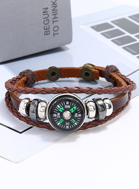 厂家直销手链牛皮情侣