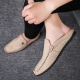 Летние универсальные туфли для кожаной обуви, мужская повседневная обувь, 2022 года