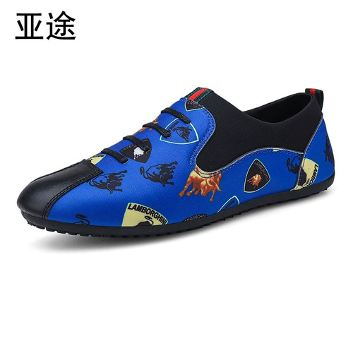 Туфли, тканевая универсальная обувь для отдыха, коллекция 2022, в корейском стиле