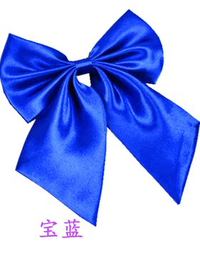 日韩纯色士男蝴蝶学生领结12cm红橙金黄绿青宝蓝紫黑职场女士领花